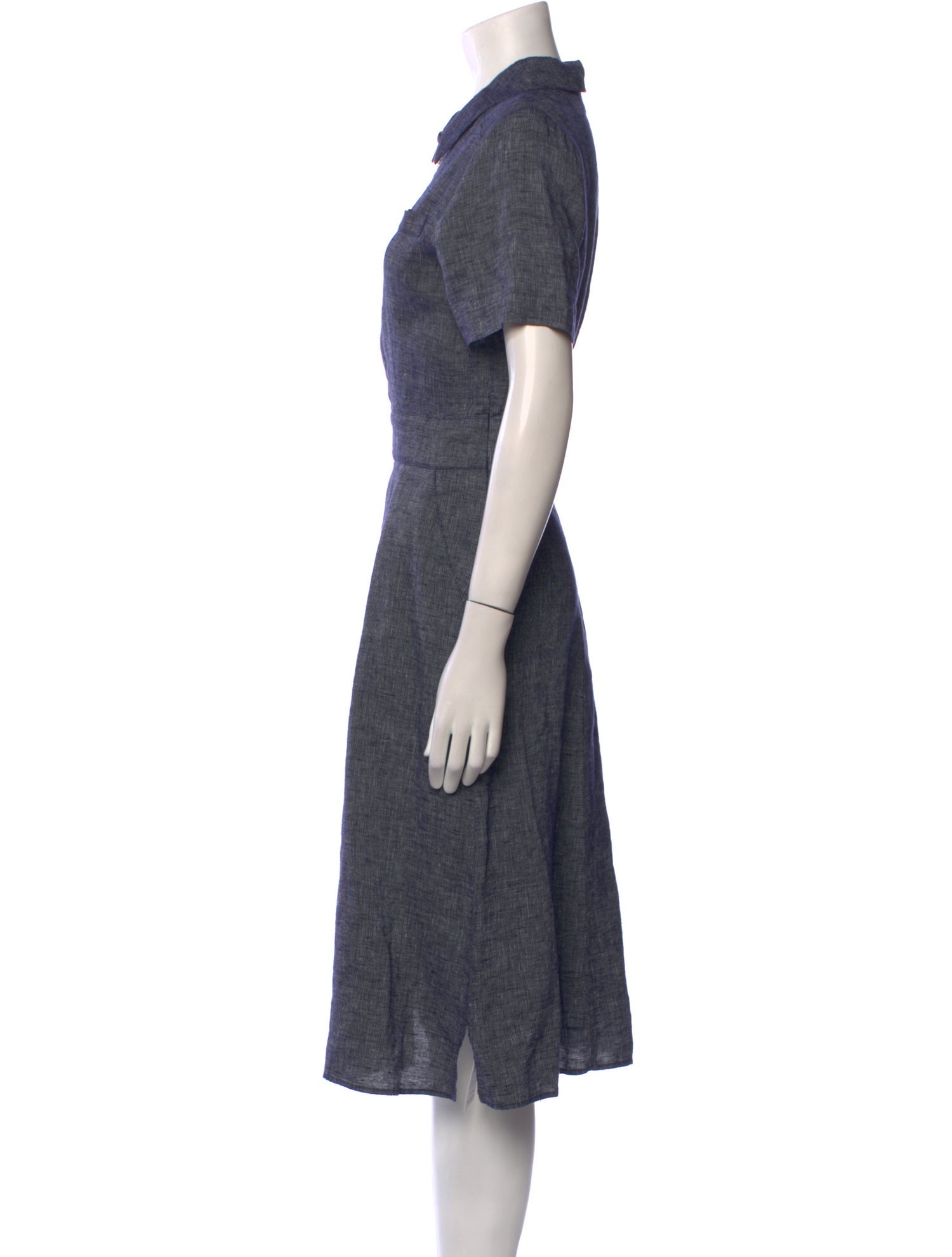 Brora Linen Midi Length Dress