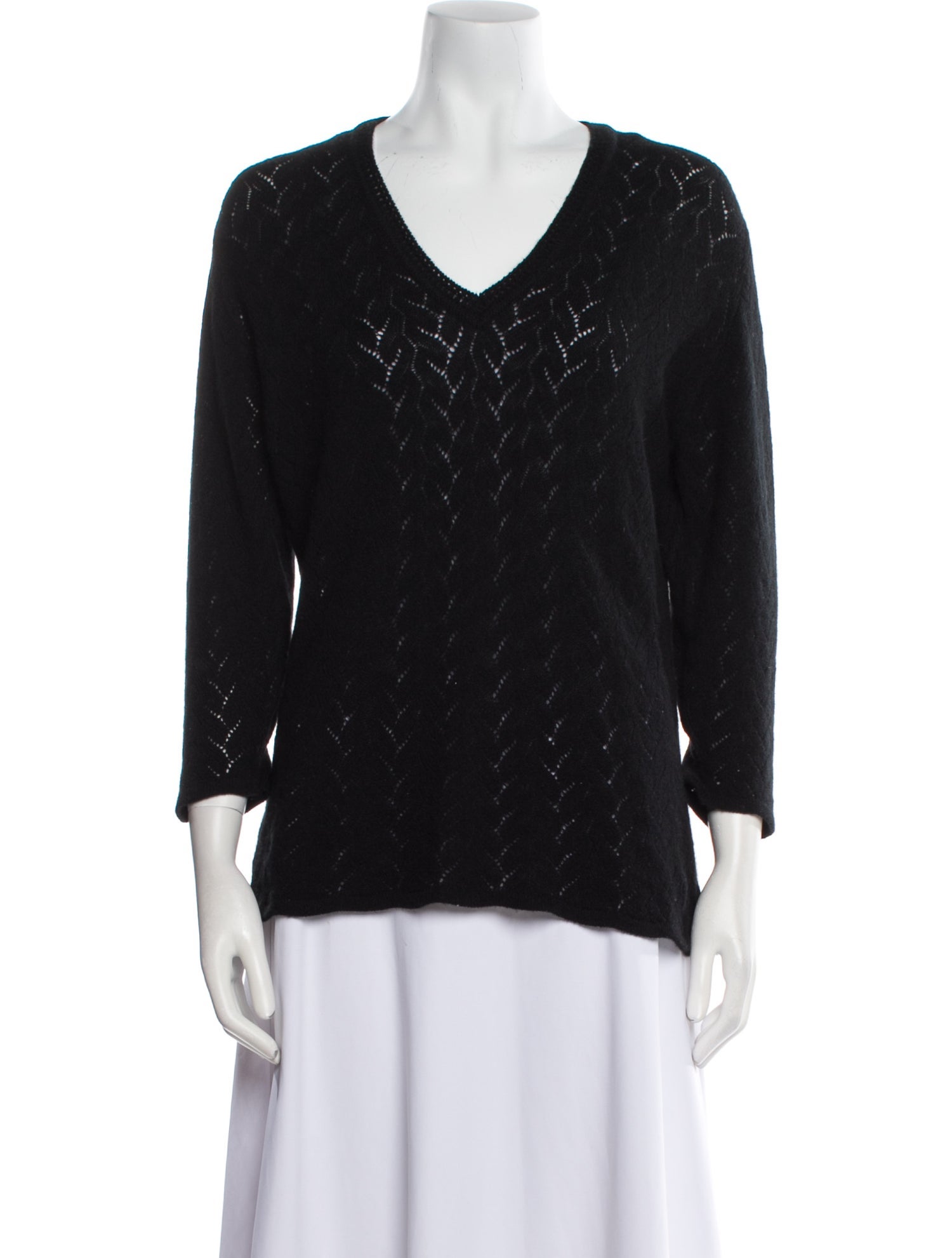 Brora Cashmere V-Neck Sweater