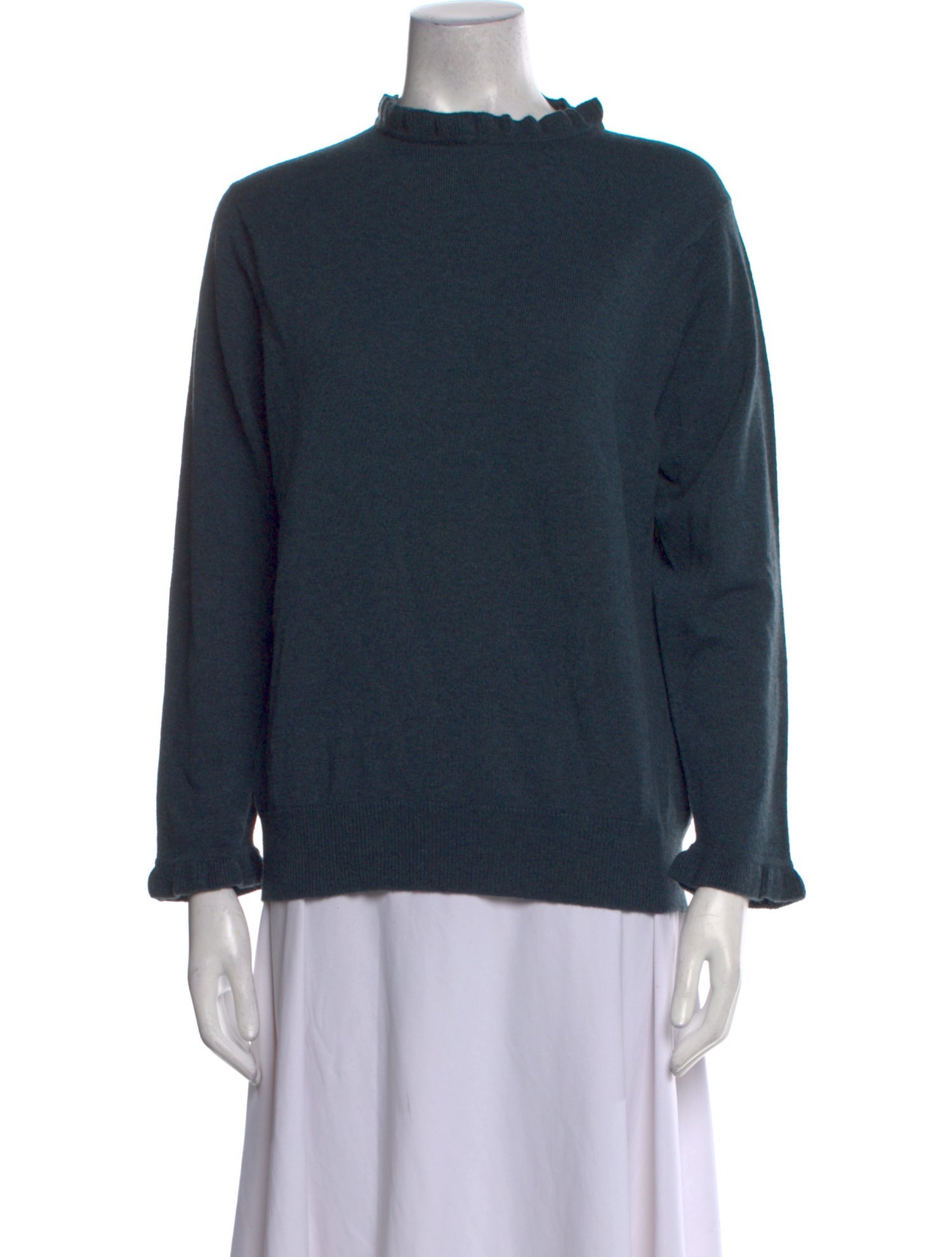 Brora Cashmere Mock Neck Sweater