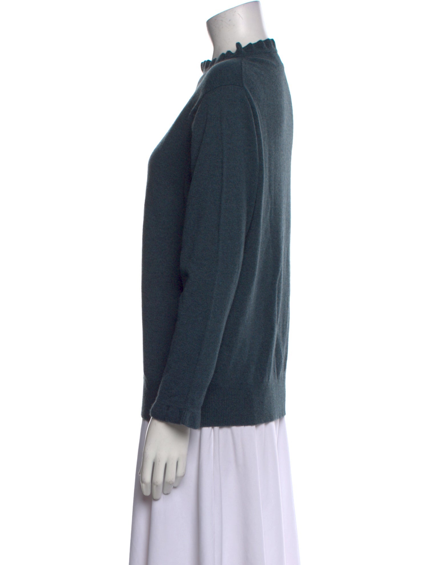 Brora Cashmere Mock Neck Sweater