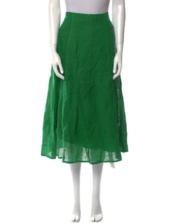 Brora Linen Midi Length Skirt