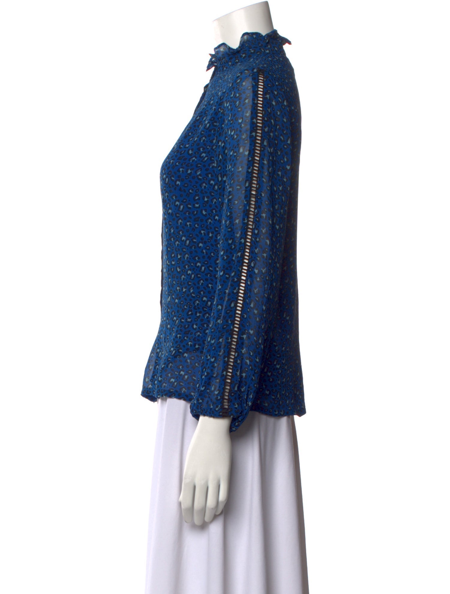 Brora Silk Printed Blouse