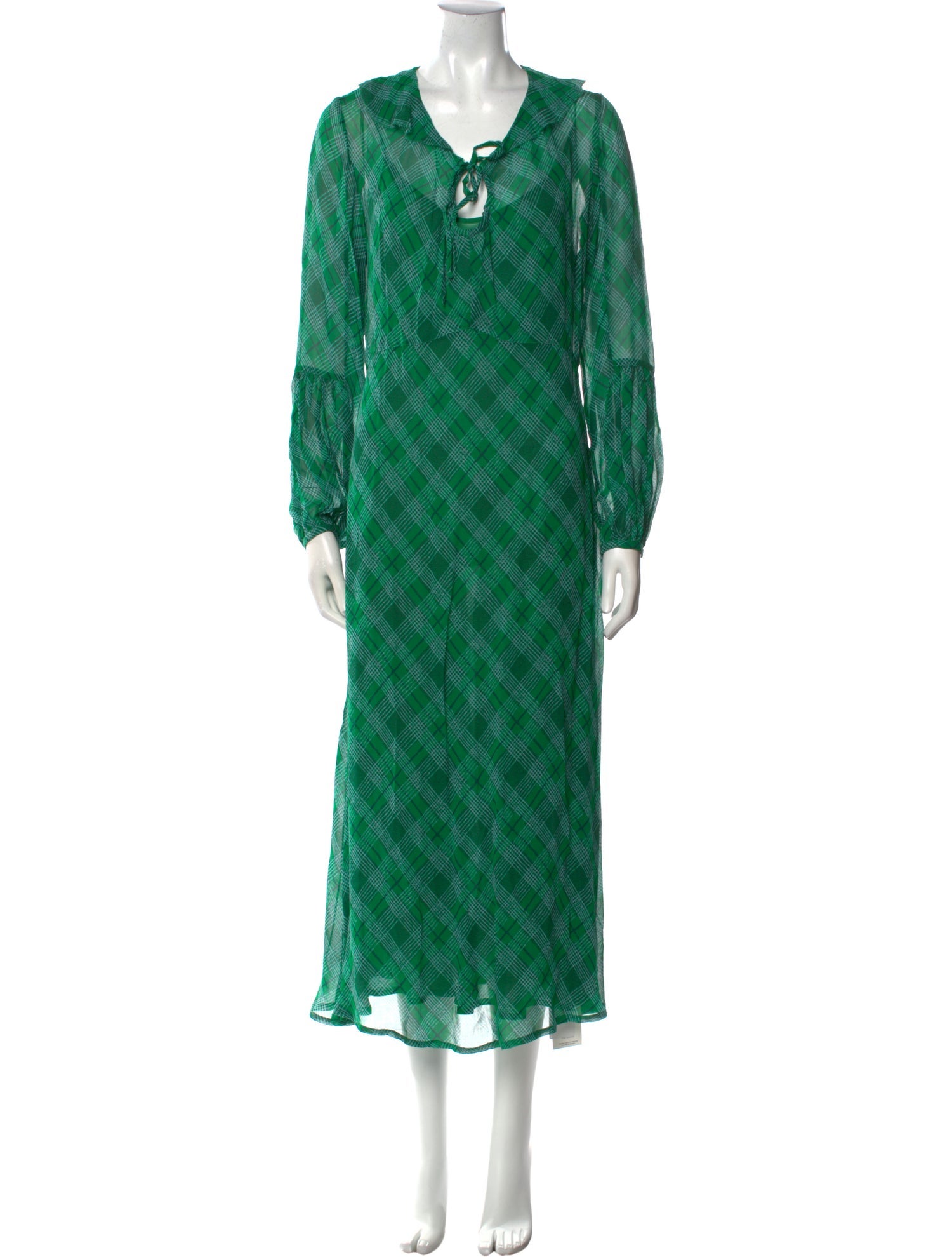 Brora V-Neck Long Dress w/ Tags