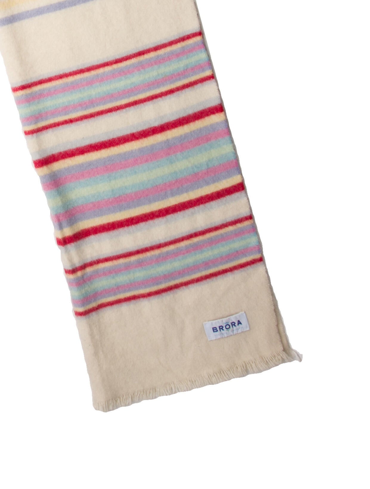 Brora Cashmere Striped Scarf