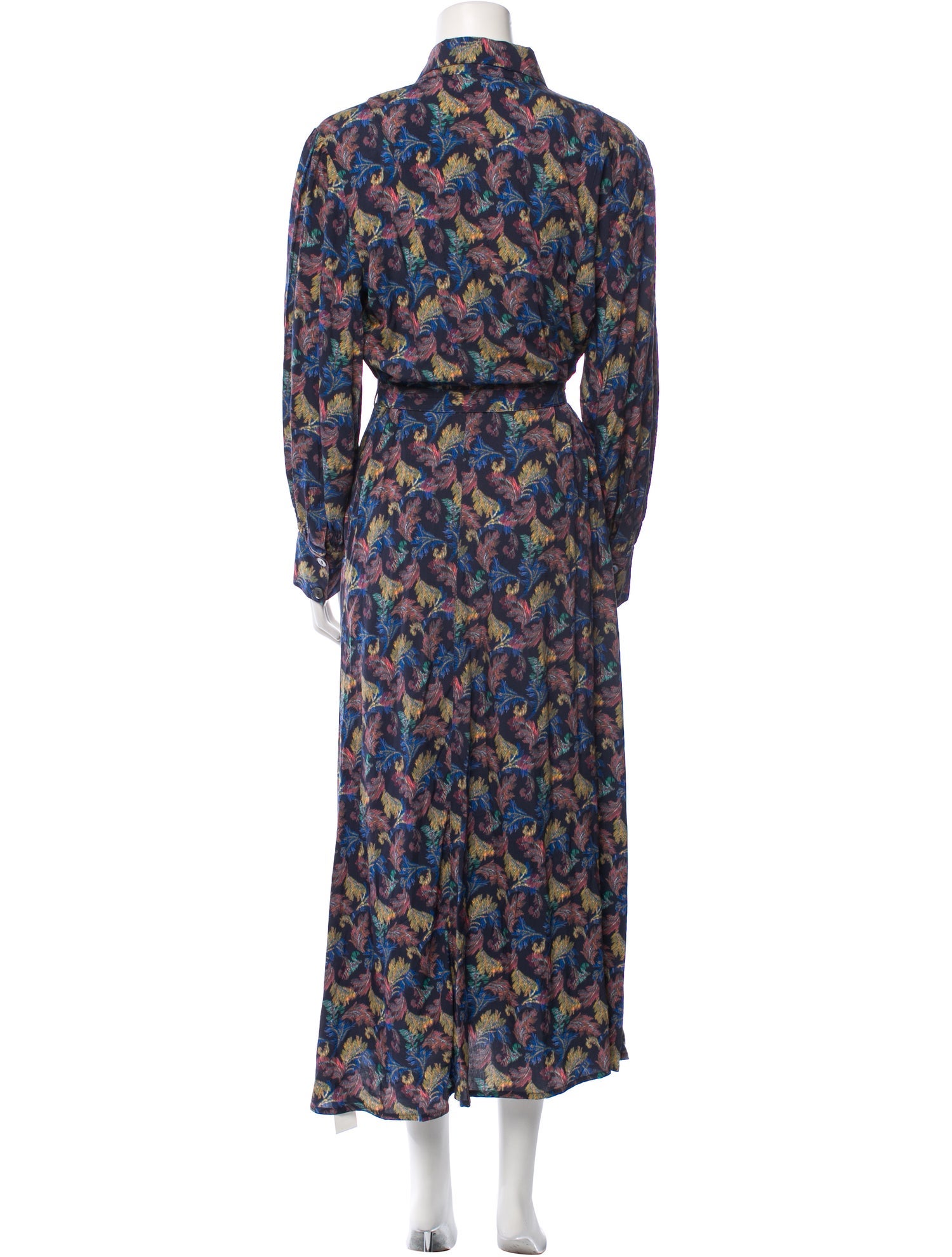 Brora Floral Print Long Dress w/ Tags