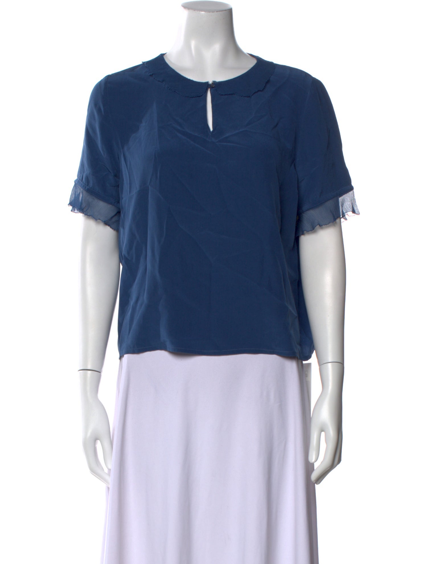 Brora Silk Crew Neck T-Shirt