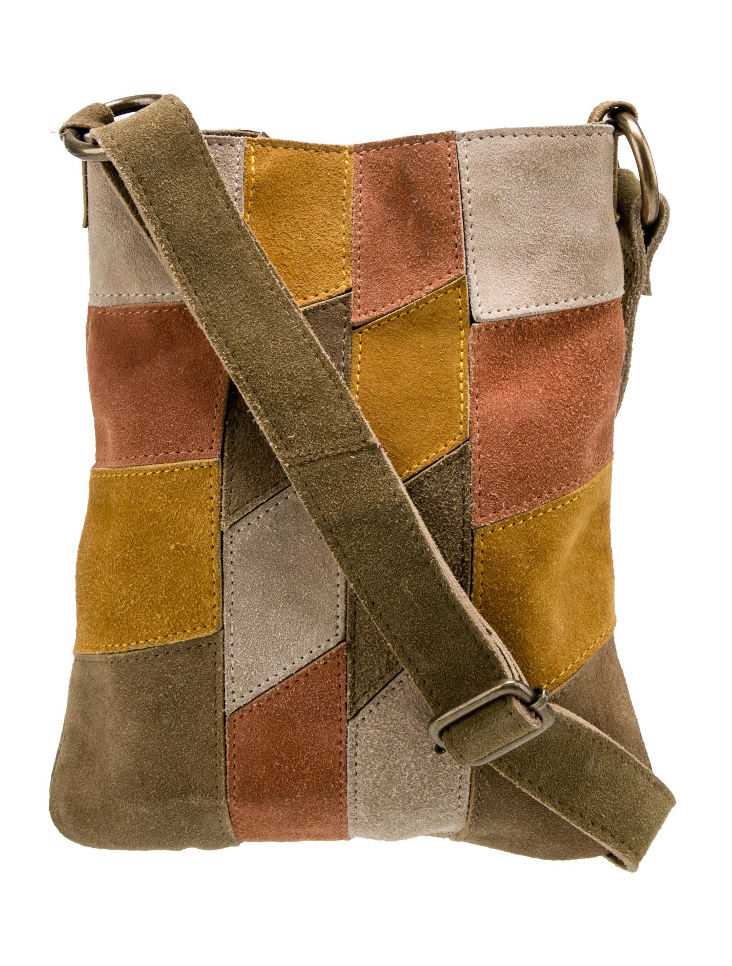 Brora Suede Messenger Bag