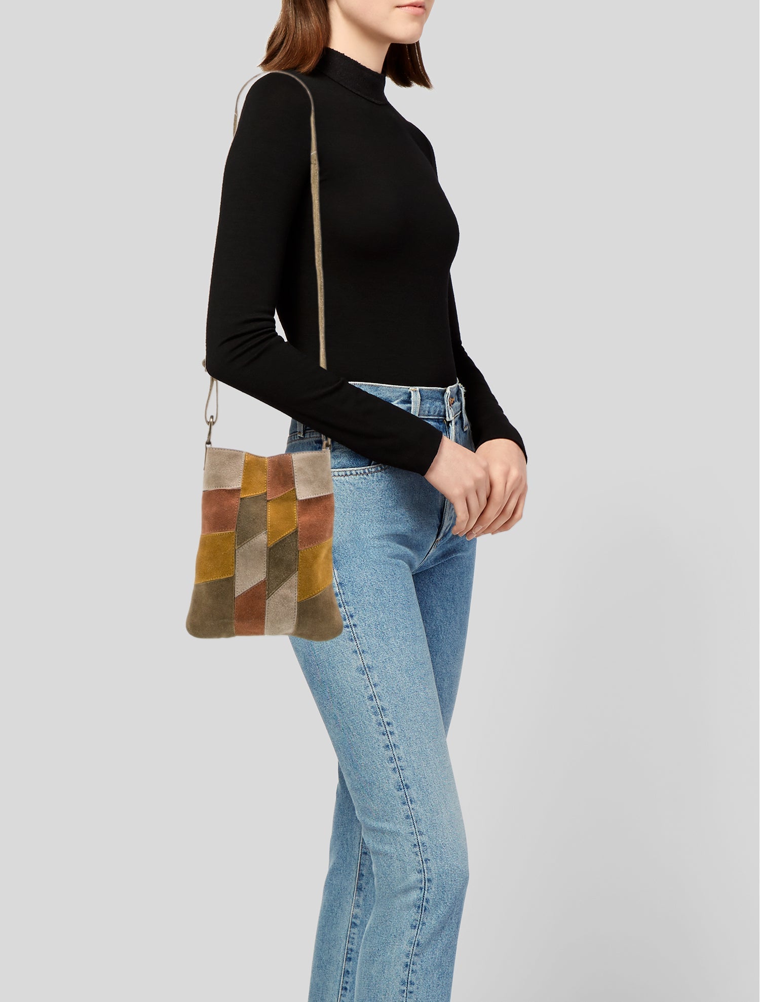 Brora Suede Messenger Bag