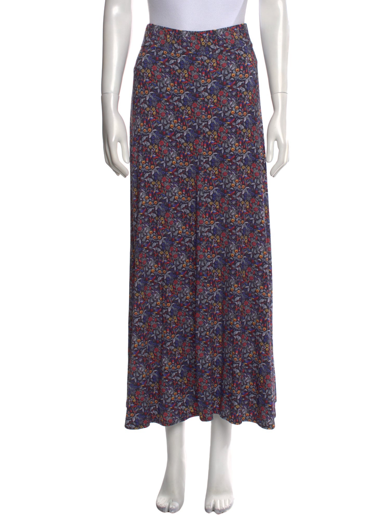 Brora Floral Print Midi Length Skirt