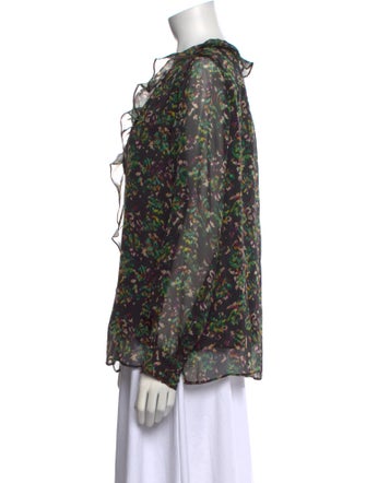 Brora Silk Printed Blouse