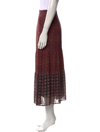 Brora Printed Midi Length Skirt