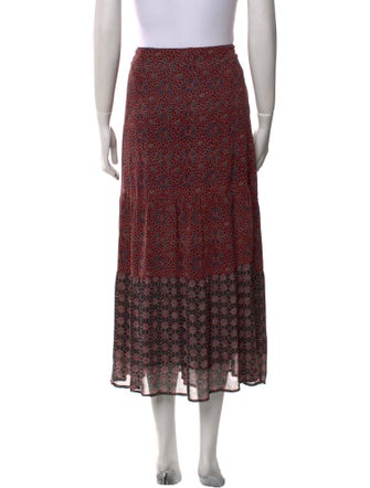 Brora Printed Midi Length Skirt