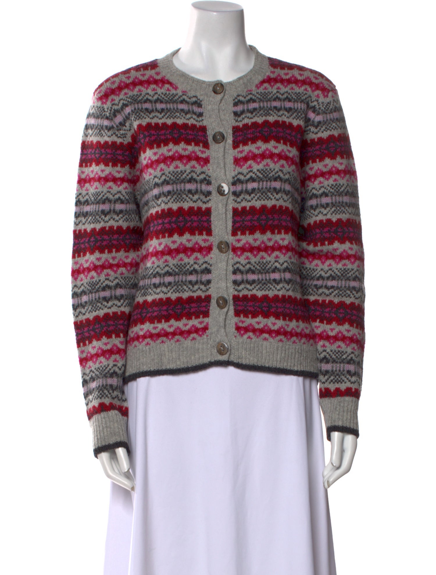 Brora Wool Striped Sweater