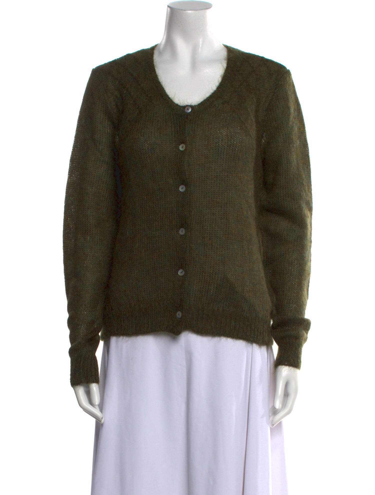 Brora Mohair Scoop Neck Sweater