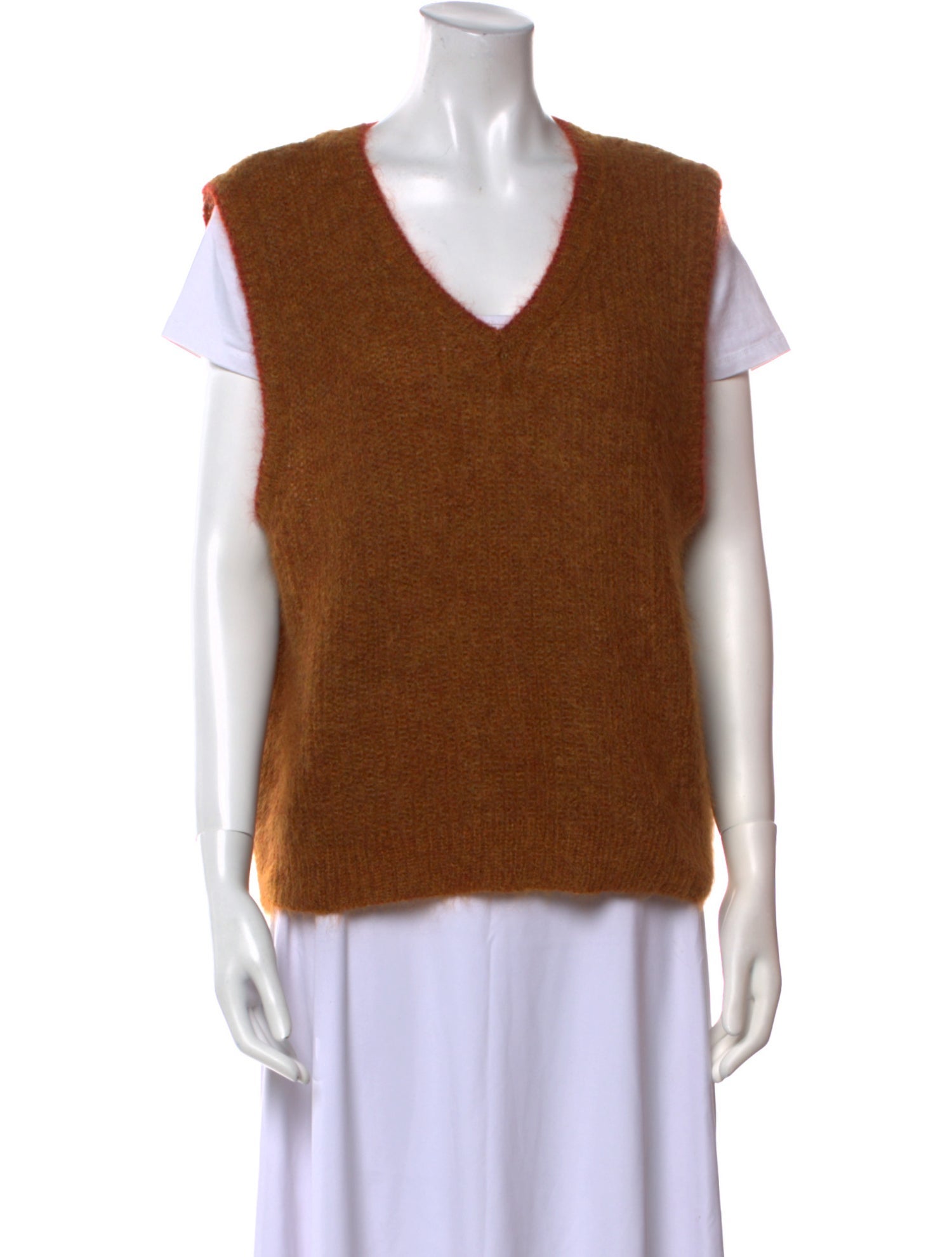 Brora Wool V-Neck Sweater