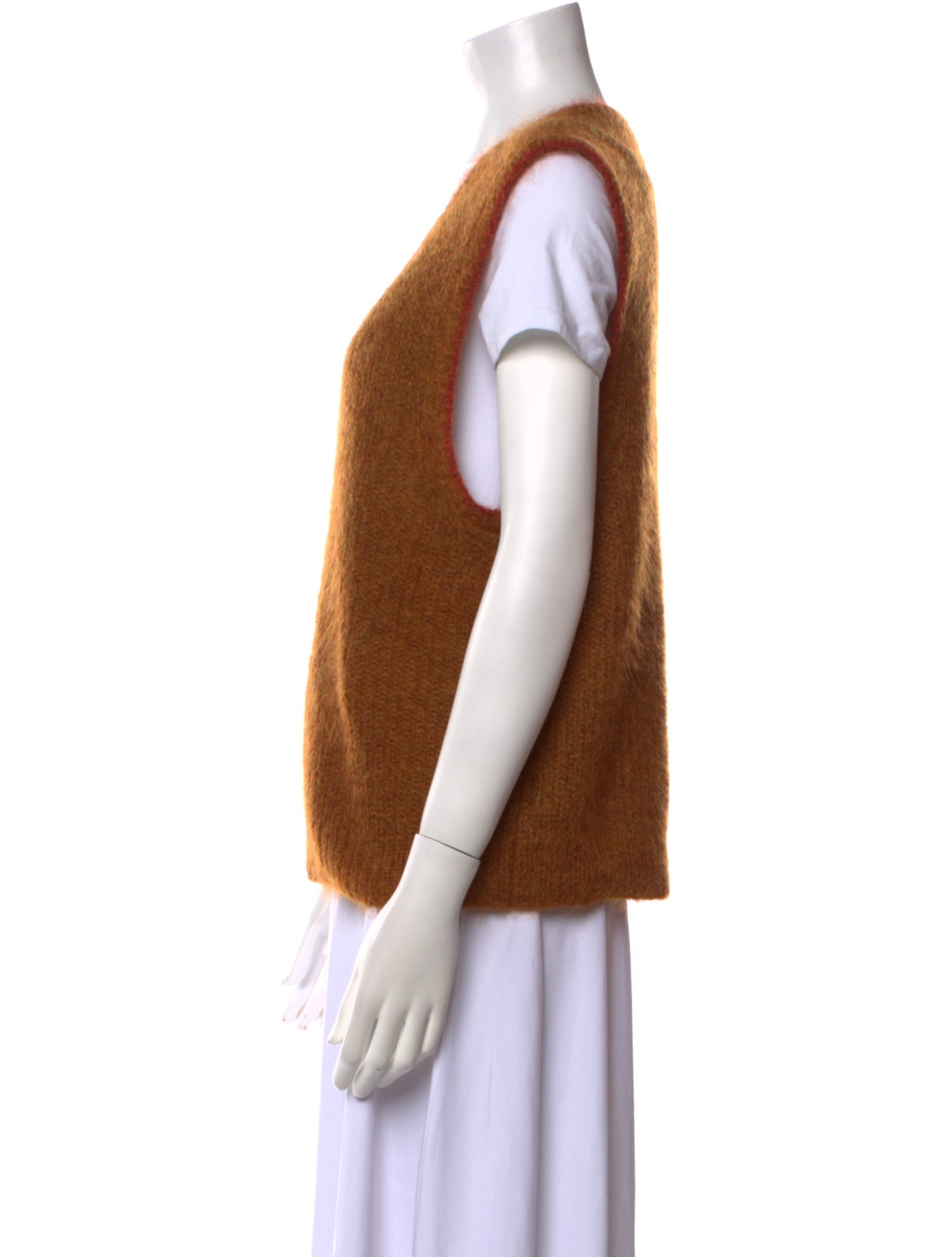 Brora Wool V-Neck Sweater