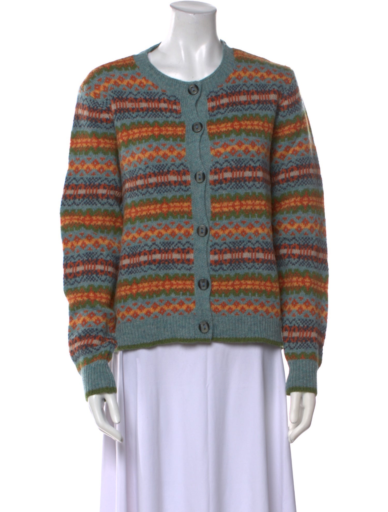Brora Wool Striped Sweater