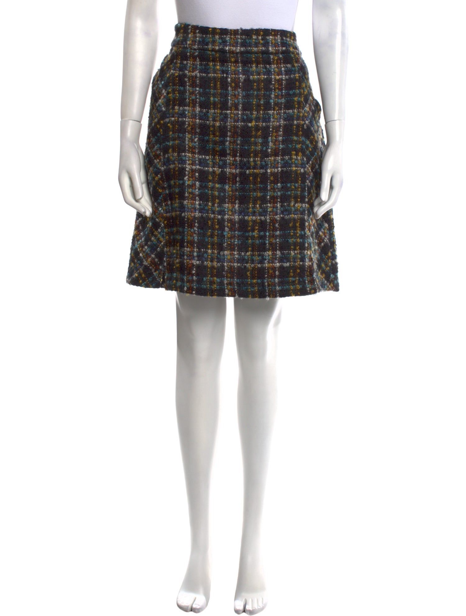 Brora Wool Knee-Length Skirt