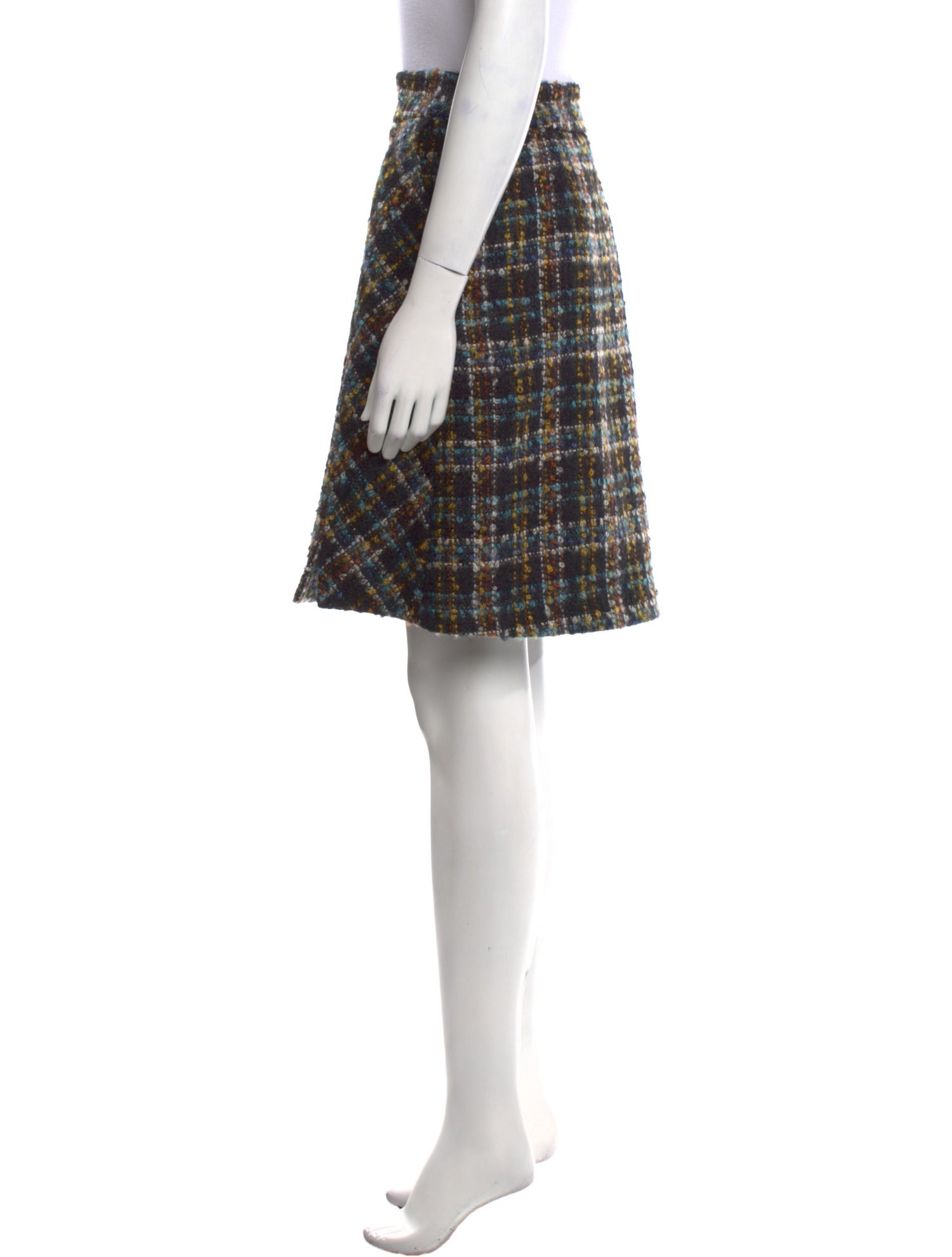 Brora Wool Knee-Length Skirt