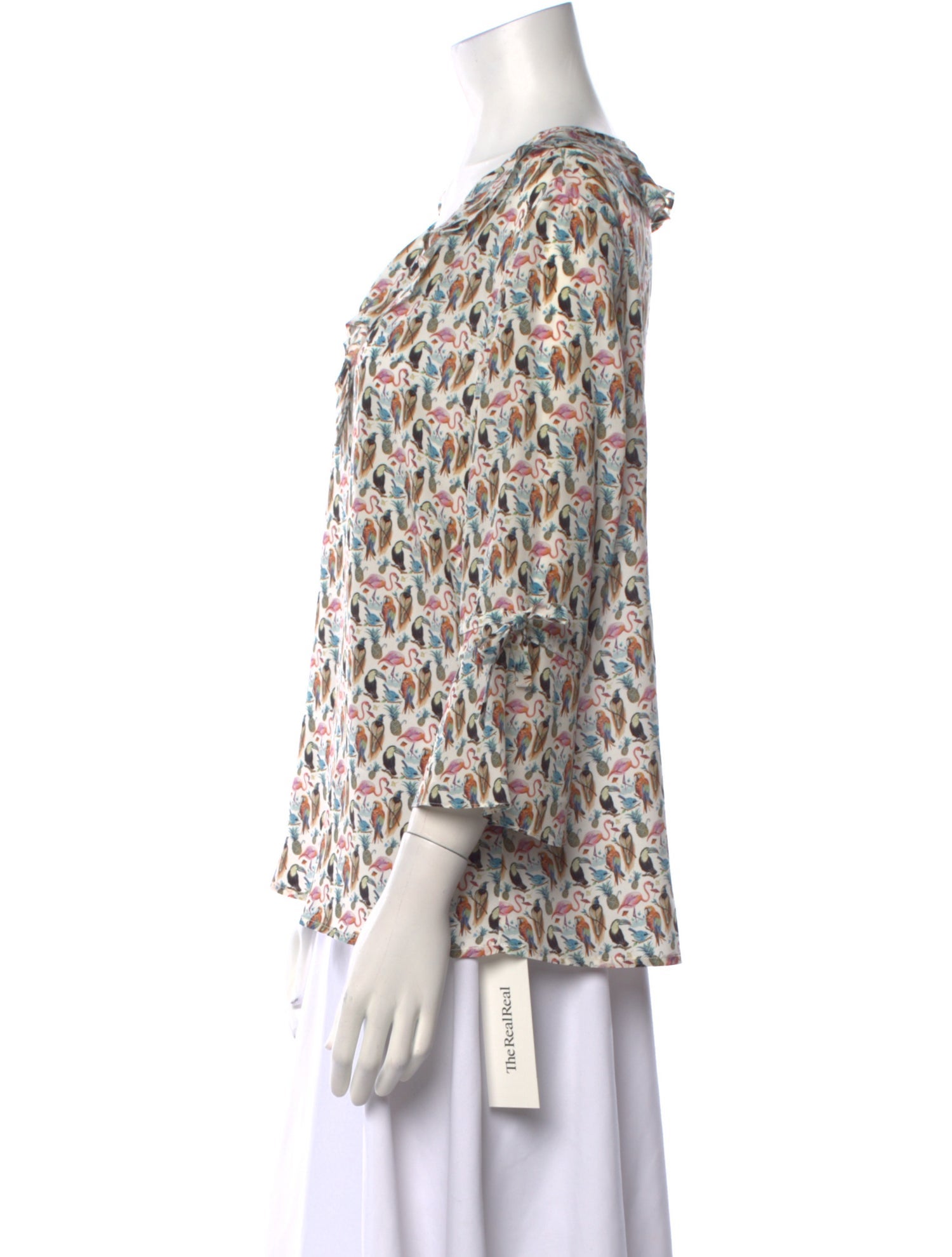 Brora Silk Printed Blouse