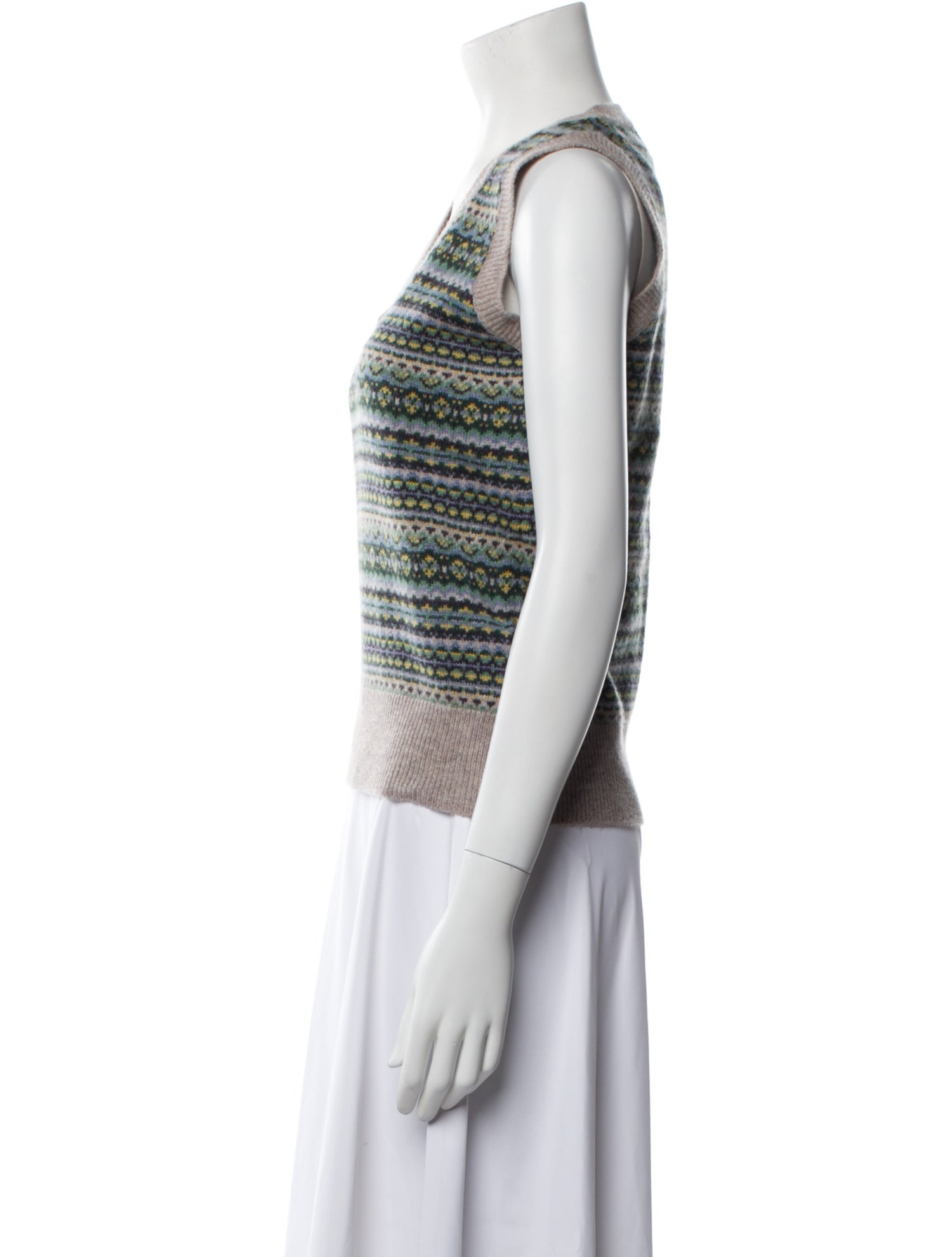 Brora Cashmere Striped Sweater