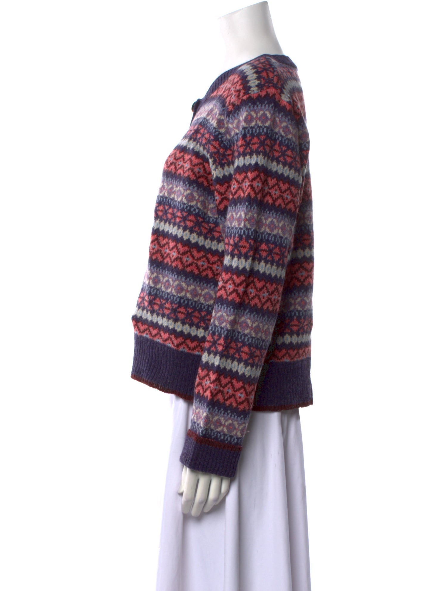 Brora Wool Striped Sweater