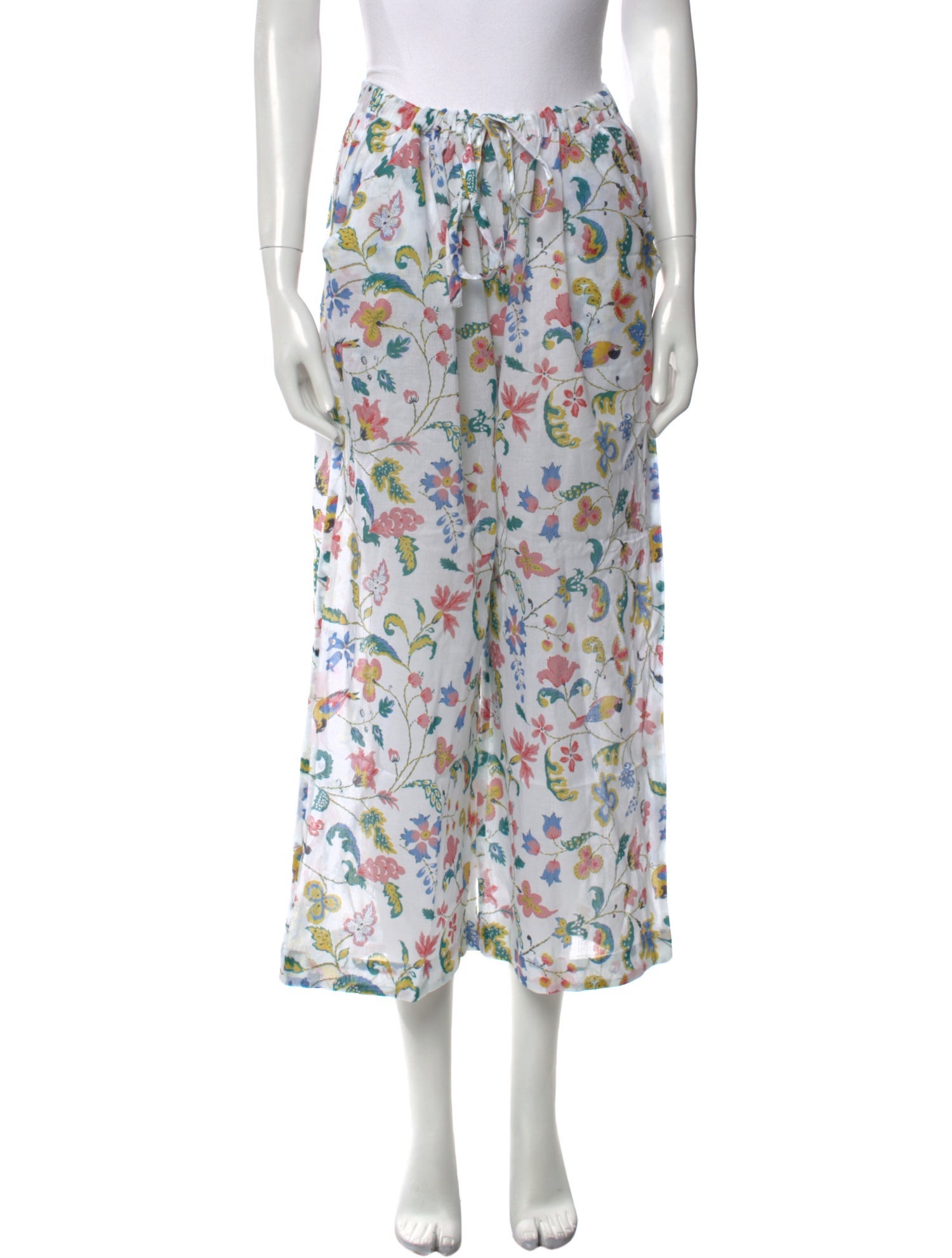 Brora Printed Wide Leg Pants