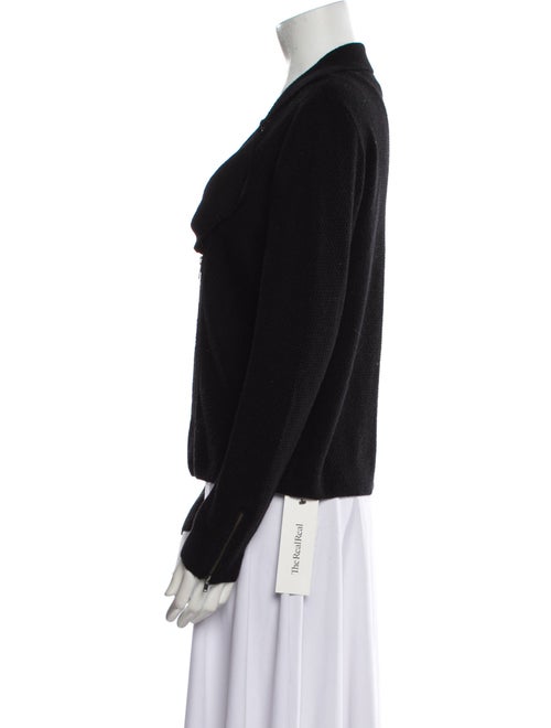 Brora Merino Wool Biker Jacket