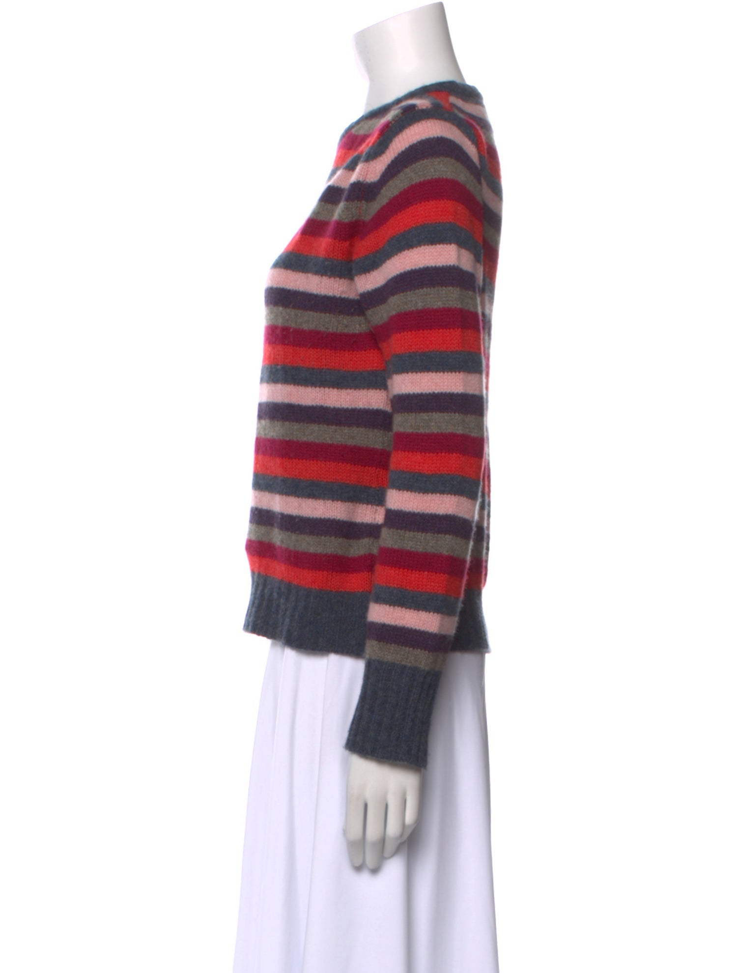 Brora Cashmere Striped Sweater