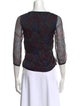 Brora Silk Paisley Print Blouse