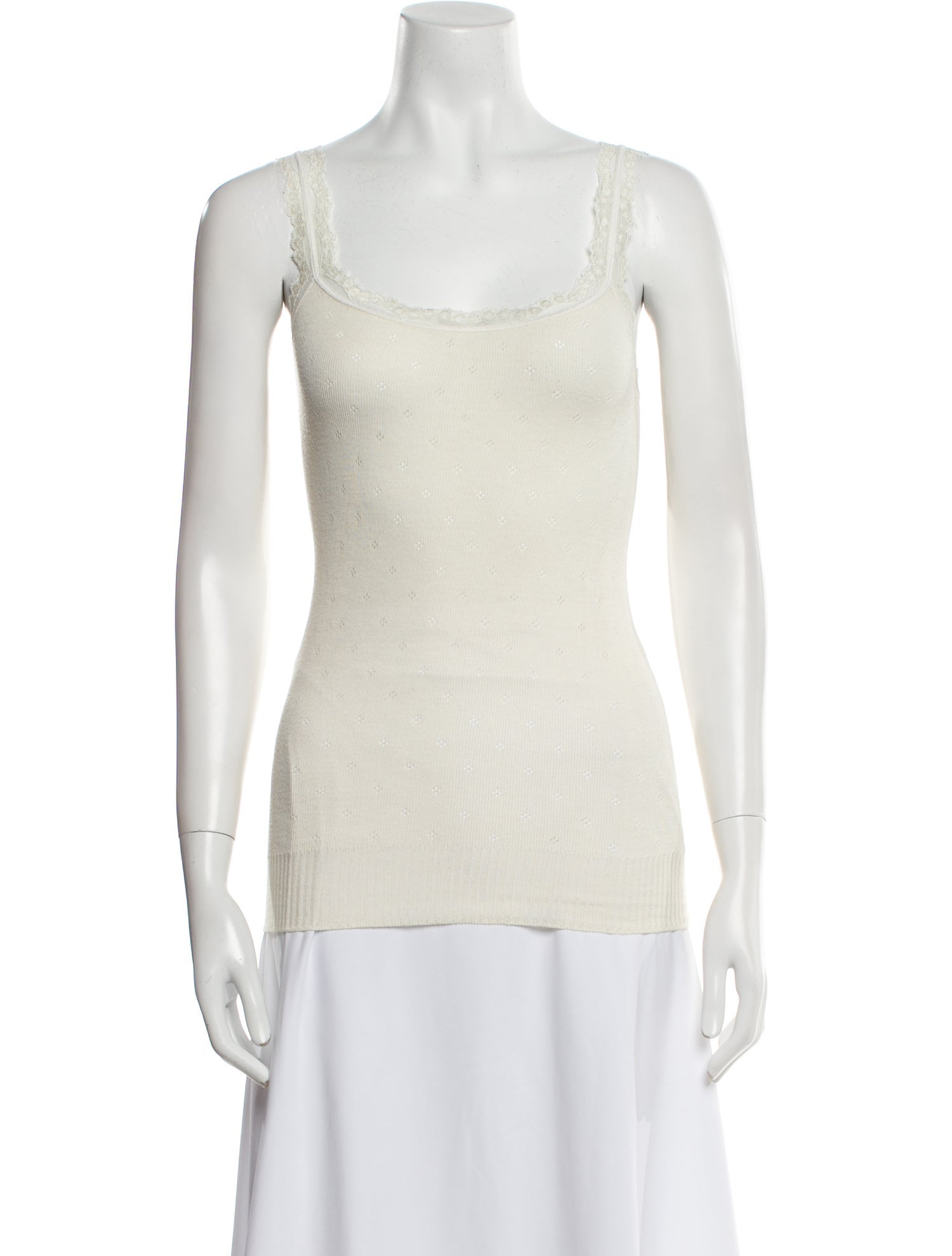 Brora Scoop Neck Sleeveless Top