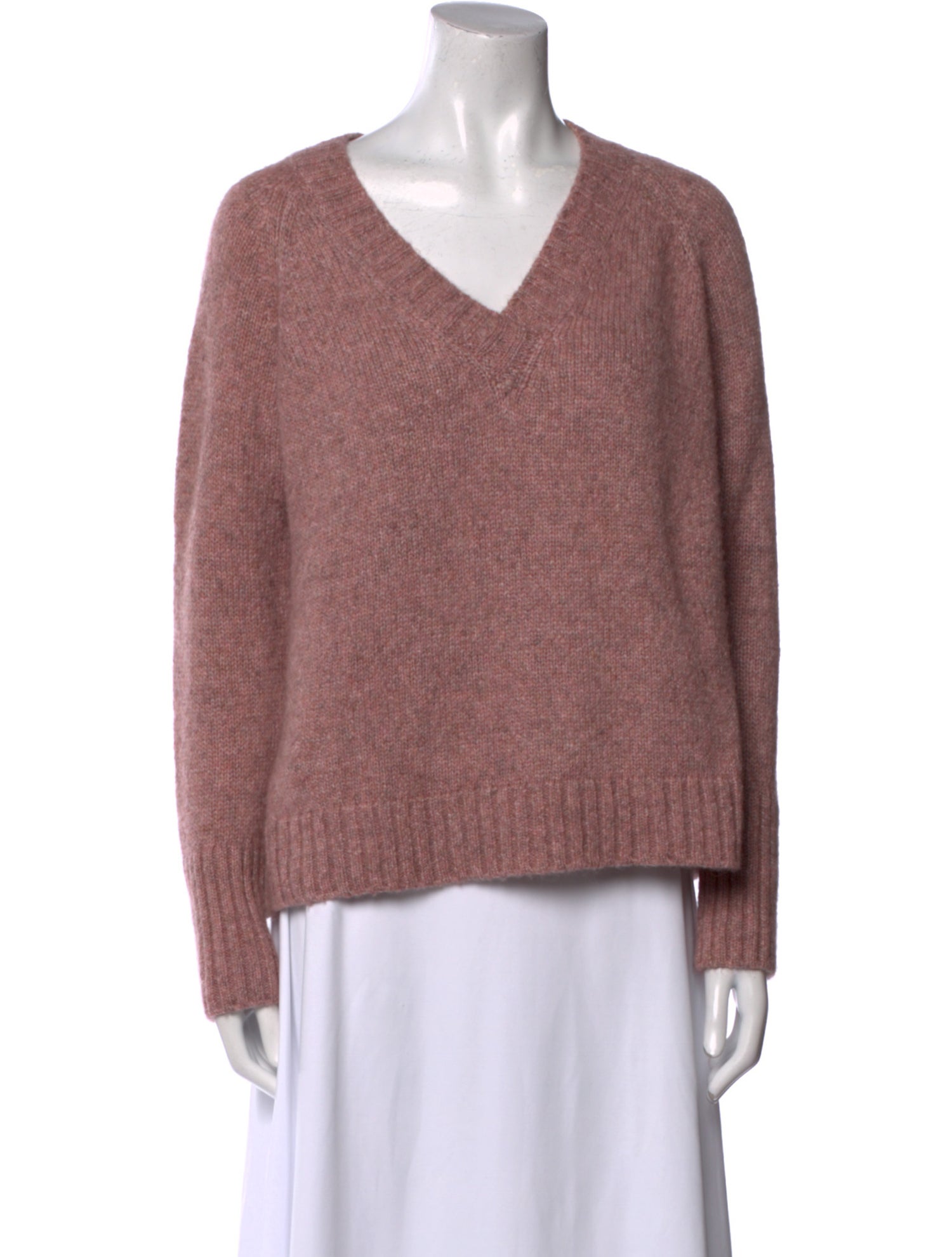 Brora Alpaca V-Neck Sweater