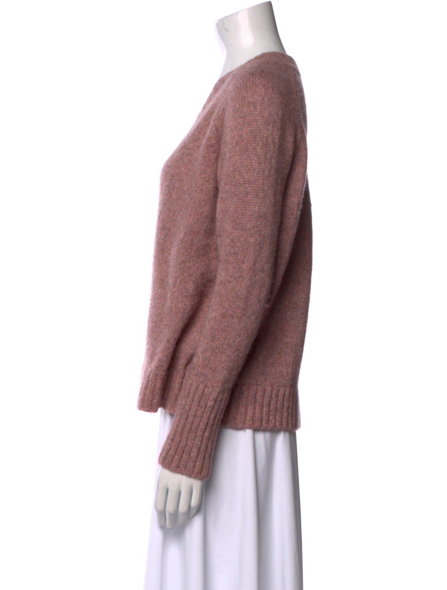 Brora Alpaca V-Neck Sweater