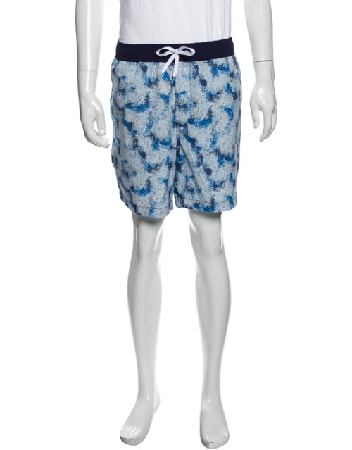 Michael Bastian Printed Swim Trunks