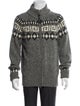 Michael Bastian Lambswool Printed Cardigan