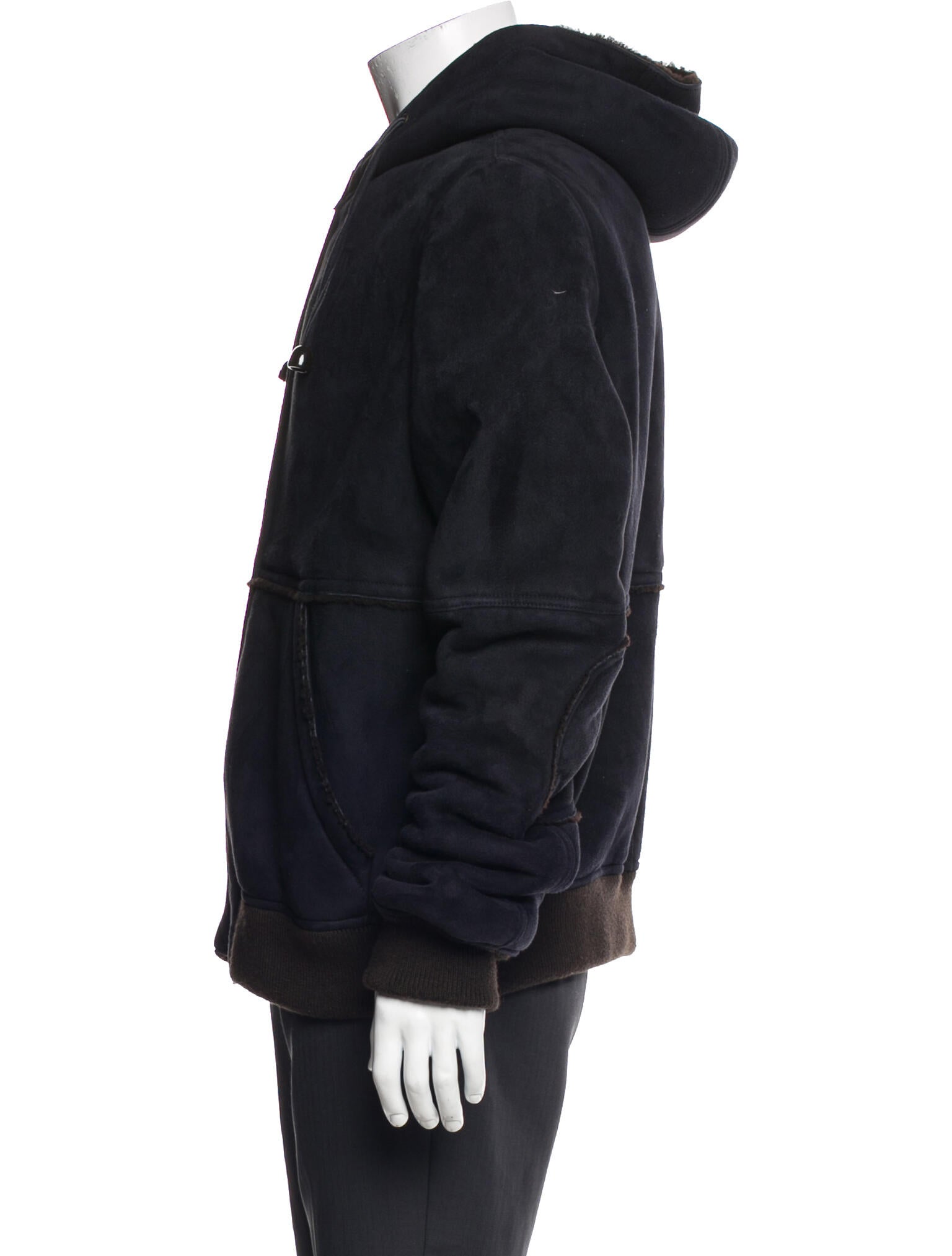 Michael Bastian Leather Puffer Coat