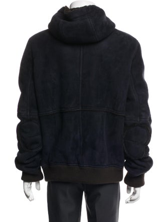 Michael Bastian Leather Puffer Coat