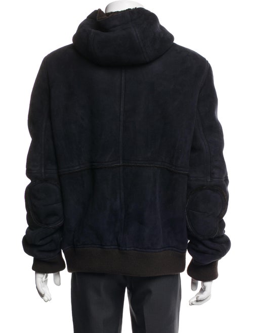 Michael Bastian Leather Puffer Coat