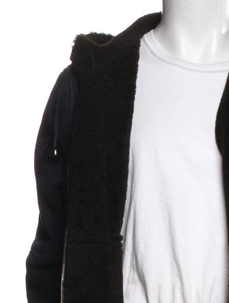 Michael Bastian Leather Puffer Coat