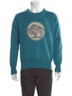 Michael Bastian Graphic Print Crew Neck Pullover