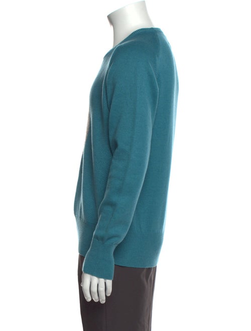 Michael Bastian Graphic Print Crew Neck Pullover