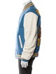 Basketcase Gallery Colorblock Pattern Varsity Jacket