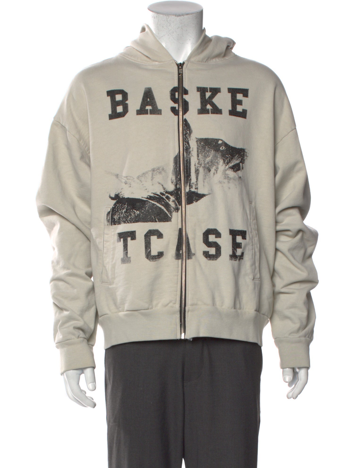 Basketcase Gallery Graphic Print Crew Neck Hoodie