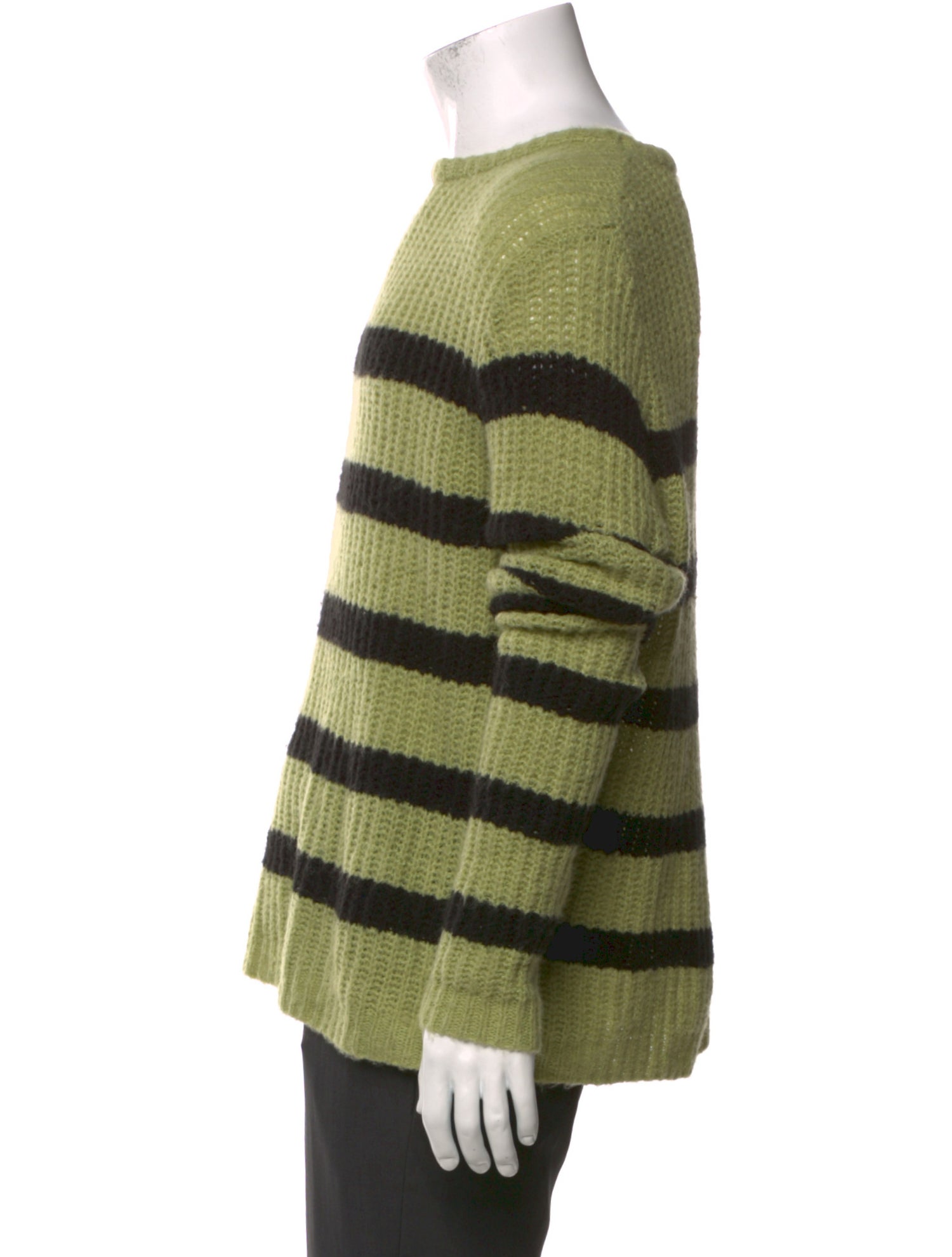 Basketcase Gallery Mohair Striped Pullover