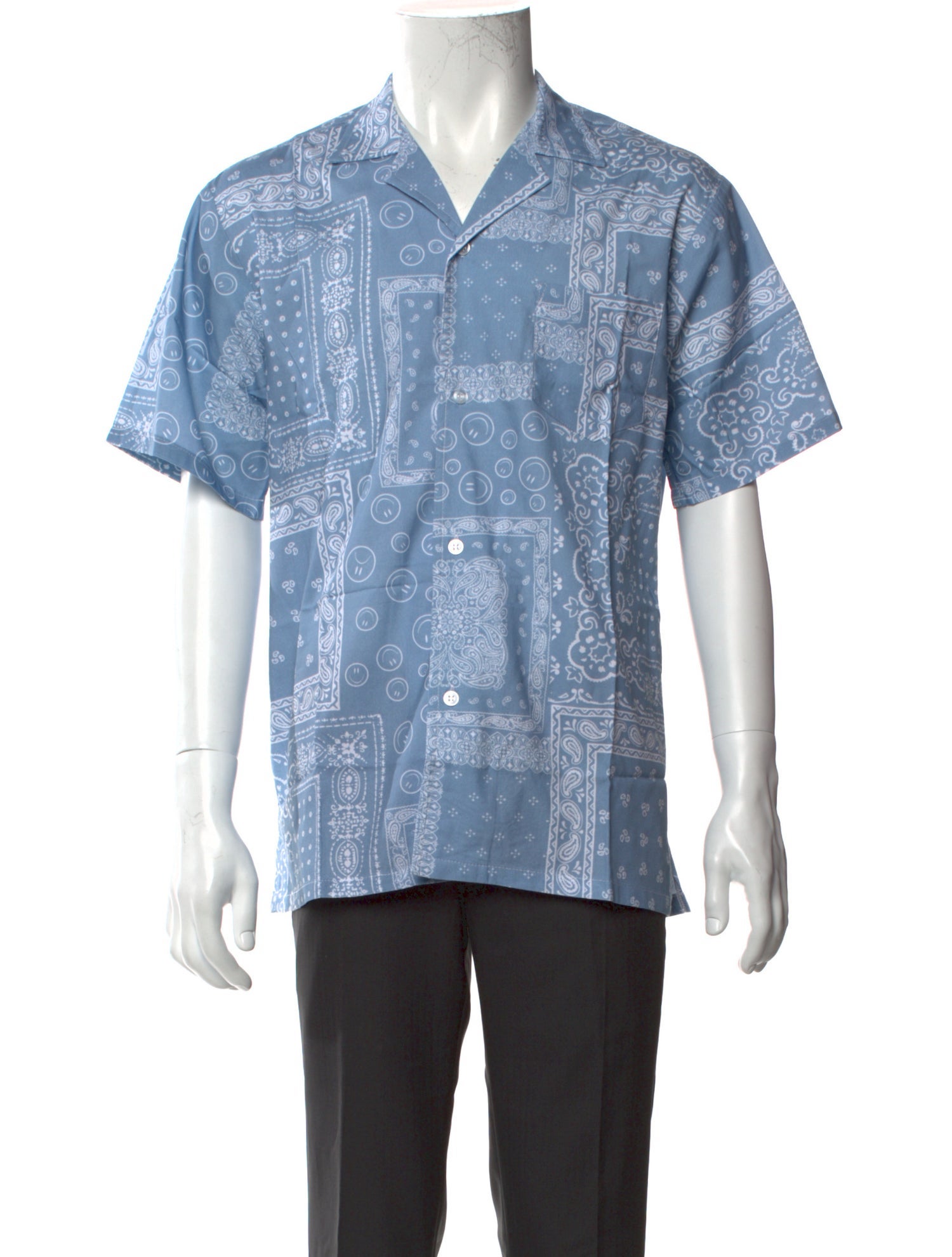 Bather Paisley Print Short Sleeve Shirt w/ Tags