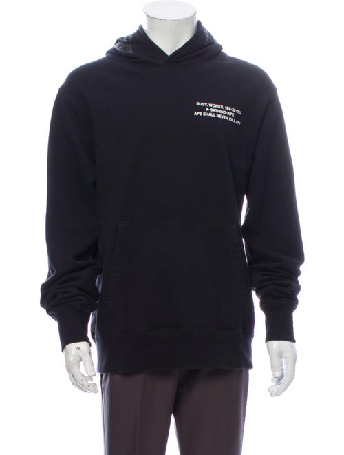 A Bathing Ape 2018 Shark Wide Hoodie Hoodie Black