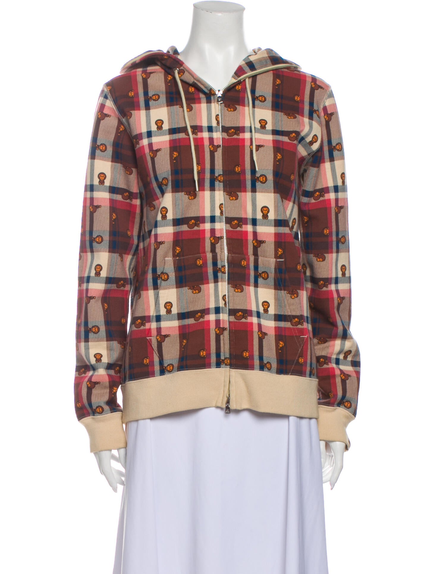 A Bathing Ape Baby Milo Zip-Up Sweatshirt Printed Sweatshirt