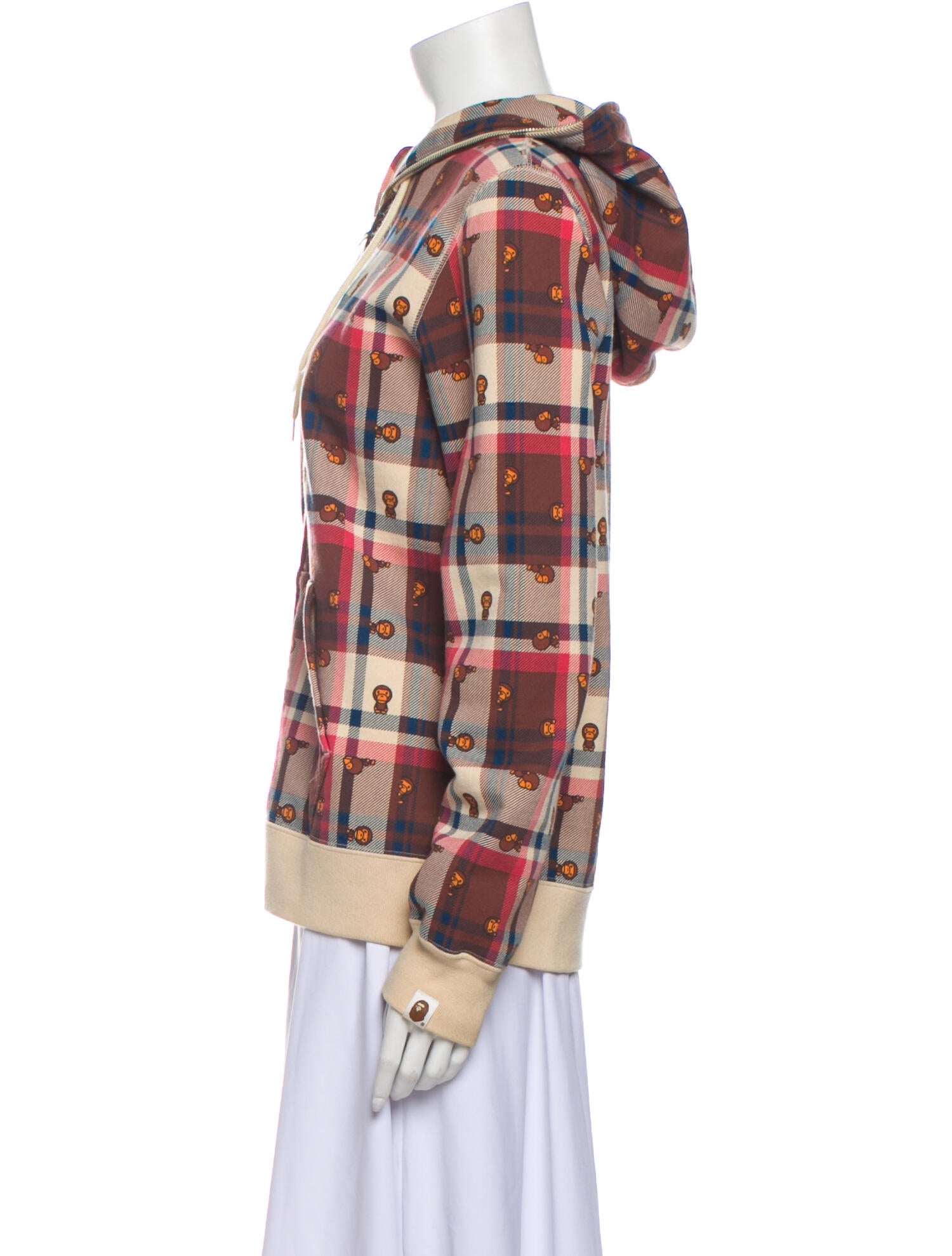 A Bathing Ape Baby Milo Zip-Up Sweatshirt Printed Sweatshirt