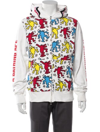 A Bathing Ape 2018 Keith Haring Shark Jacket
