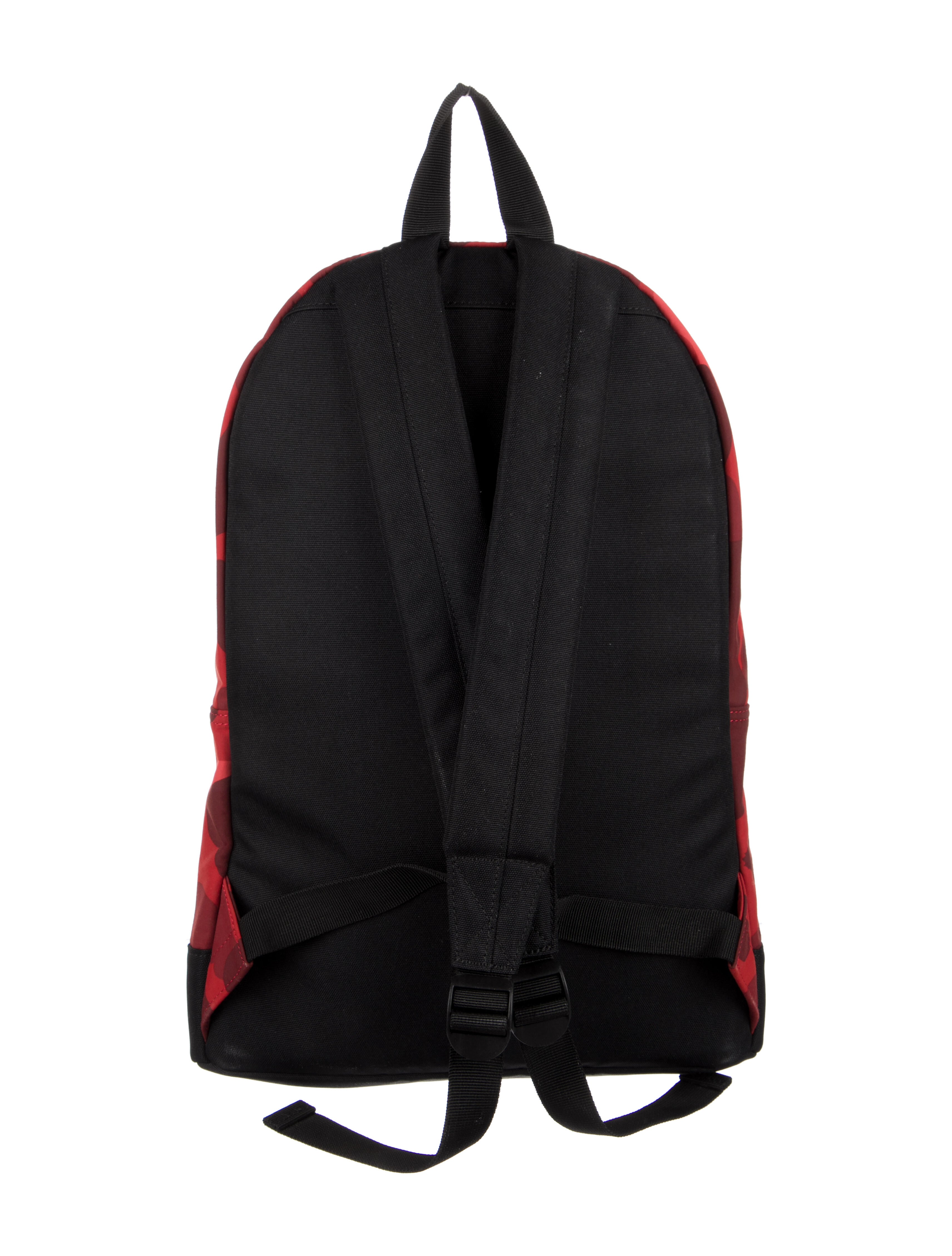 A Bathing Ape Tiger Shark Backpack w/ Tags - Red Backpacks, Bags